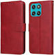 Basic Wallet Κόκκινο (Motorola Moto G57 Power 5g / G67 Power 5g)