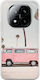 Pink Van Xiaomi Redmi Note 15 Pro+ 5g Flexible TPU Transparent Silicone Mobile Phone Case
