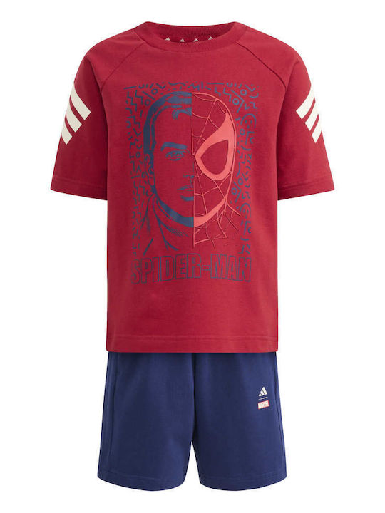 Kids Clothing Set with Shorts Summer 2 Pieces Red