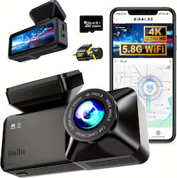 RoadPro A215 Set Camera DVR 4K Cu Ecran 2.89" Și Cameră De Marșarier