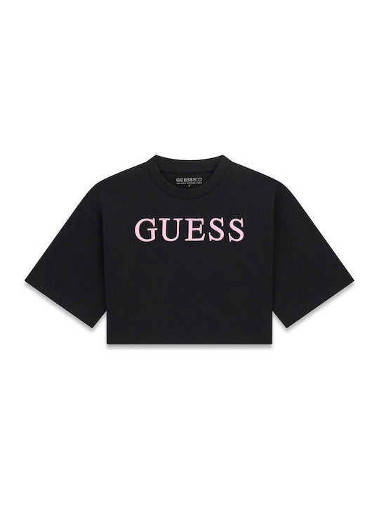 Guess Μπλούζα Μαύρη