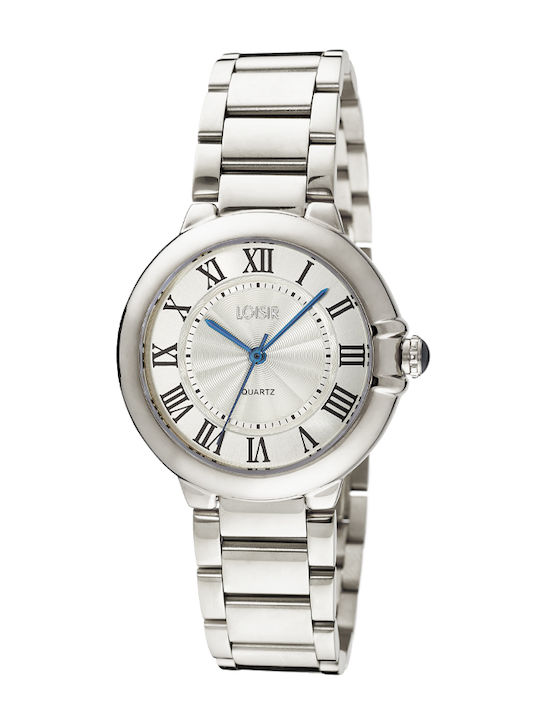 Loisir Timeless Womens Watch Battery with Silver Metal Bracelet