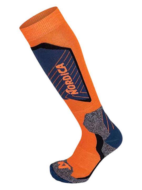 Nordica Παιδικές Κάλτσες Αθλητικές Orange-dark Blue