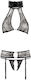 Erotic Lace Bra String Suspender