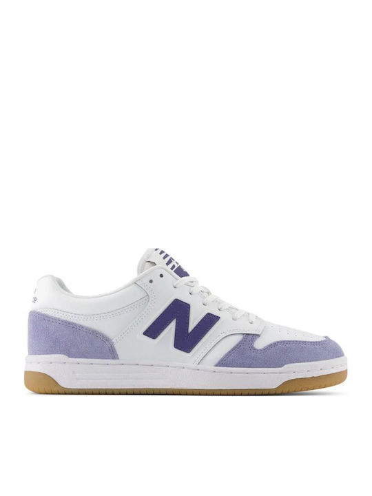 New Balance 480 Ανδρικά Sneakers Λευκά