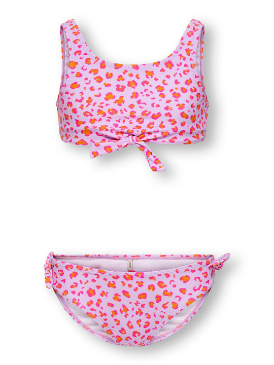 Kids Only Kinder Badebekleidung Bikini Flieder
