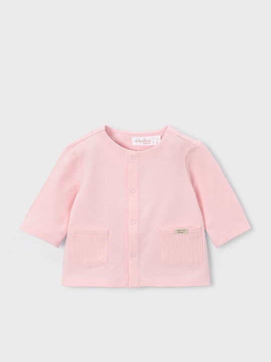 Mayoral Kids Cardigan Cotton Pink