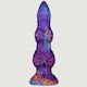 Realistisches Dildo mit Saugnapf Lila 24cm