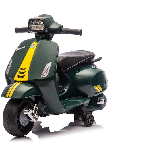 Kids Ride-On Motorbike Licensed Electric 6 Volt Green for 2+ Years