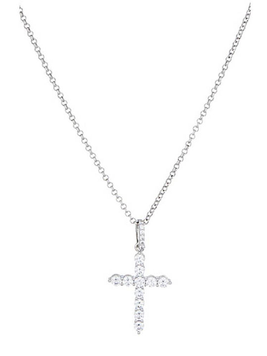 U.S. Polo Assn. Damenkreuz mit Kette