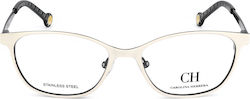 Carolina Herrera Rame Ochelari Femei Lentilă Pod Templu 52 16 140 Mm Vhe062-0pn1
