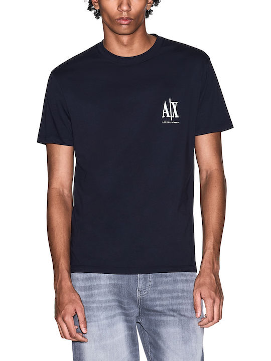 Armani Exchange T-shirt Albastru