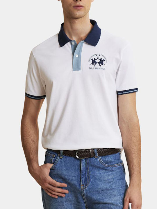 La Martina Polo Μπλούζα Κοντομάνικη White
