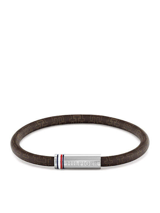 Tommy Hilfiger Ανδρικό Βραχιόλι με σχέδιο Ματάκ...
