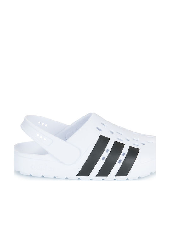 adidas Adilette Clog 2.0 Holzschuhe Weiße