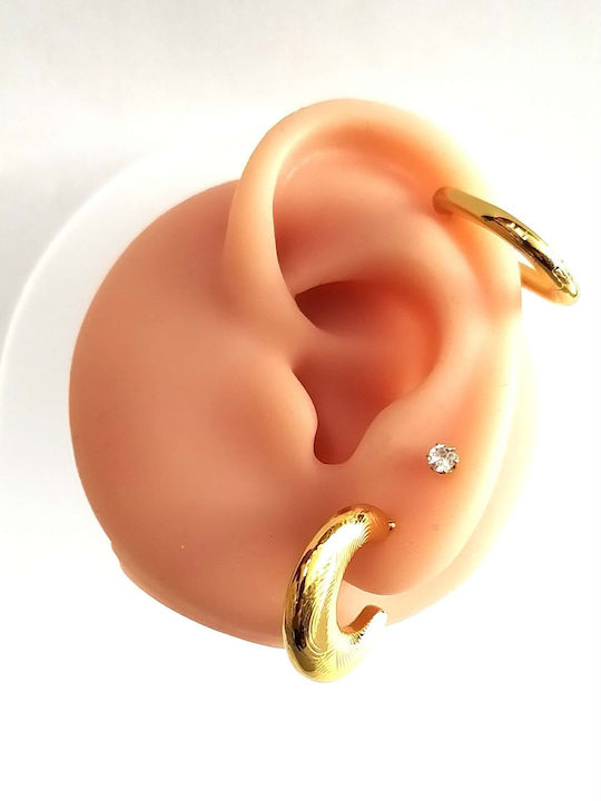 Amalfi Accessories Elektrische Gitarren Ohrringe aus Stahl