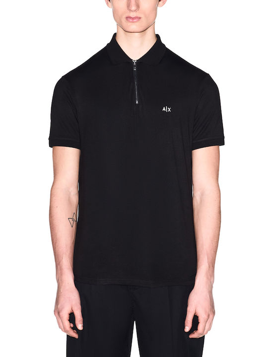 Armani Exchange Μπλούζα Μαυρο