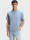 Tricou Logo Logo Albastru Deschis