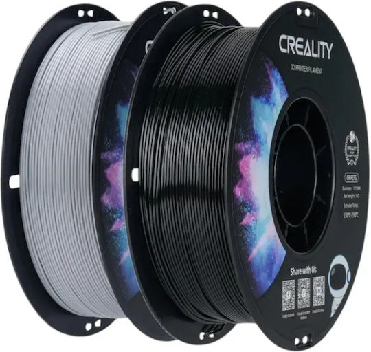 Creality3D PETG 3D Printer Filament 3.0mm Μαύρο 2kg