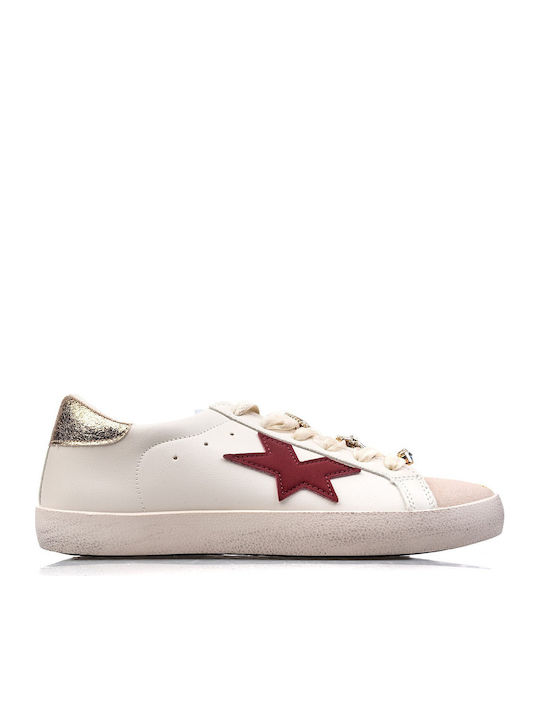 Fshoes Дамски Сникърси Бордо