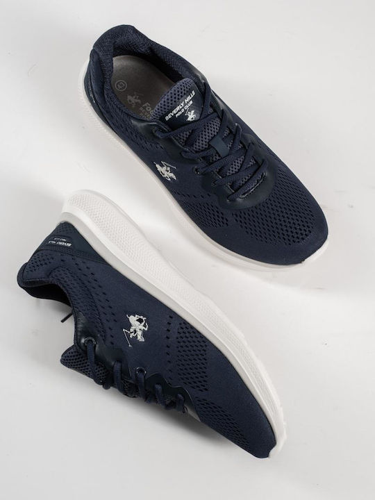 Beverly Hills Polo Club Men's Blue Sneakers