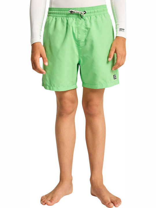 Billabong Kids Swimwear Swim Shorts Neon Green