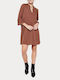 Mini Φόρεμα Brown