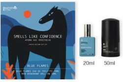 Medisei Flames Ανδρικό Σετ με Eau de Toilette Medisei Flames Ανδρικό Σετ με Eau de Toilette
