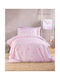 Rythmos Pop Hearts Set Kids Single Duvet Cover With Pillowcase Cotton Multicolour 160x250cm