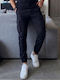 Cargo Trousers in Regular Fit Black