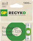 GP Batteries Recyko Επαναφορτιζόμενη Μπαταρία AA Ni-MH 1300mAh