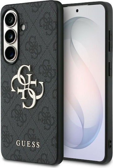 Guess Pu 4g Synthetic Leather Back Cover Gray (Galaxy S25+)
