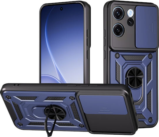 Techsuit Camshield Series Oppo Back Cover Blue (Oppo Reno15 F / Reno15 Fs 5g)