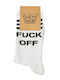 Dirty Socks Șosete White Off