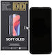DD Audio OLED Екран със Сензорен Механизъм за iPhone 15 Pro Max (Черен)