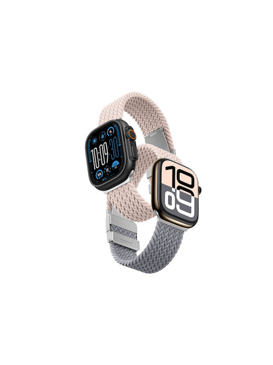 Set 2 Amazingthing Blend Band Apple Watch 45 46 49mm Pink-gray/pink