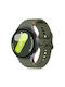 Homies Rugged Green Silicone Strap Green Galaxy Watch 4 5 6 7 FE