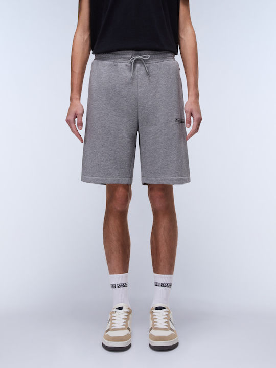 Napapijri Ανδρική Βερμούδα Light Grey Melange