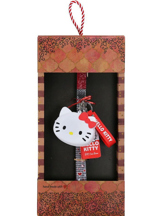 Λαμπάδα Hello Kitty Στρογγυλή Λαμπάδα Hello Kitty Στρογγυλή