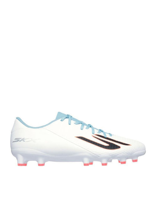 Skechers Academy Ag Football Boots Футболни Обувки с Бутони AG Бели