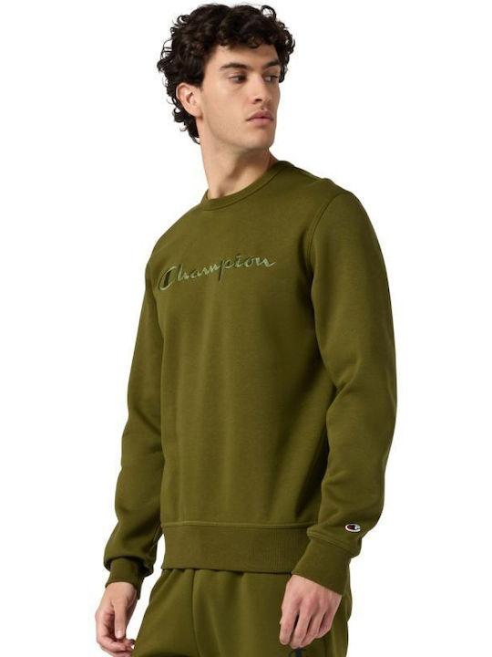 Champion Sweatshirt Суитшърт Маслинен