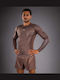 Venum Men's Long Sleeve Shirt VENUM-05914-035 for Jiu-Jitsu Brown