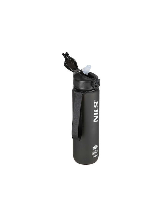 Triton Sticlă De Apă 1000ml Neagră