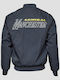 Winter Bomber Herren Jacke Blau