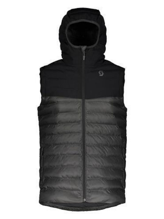 Insuloft Sleeveless Jacket Black-dark Grey Melange