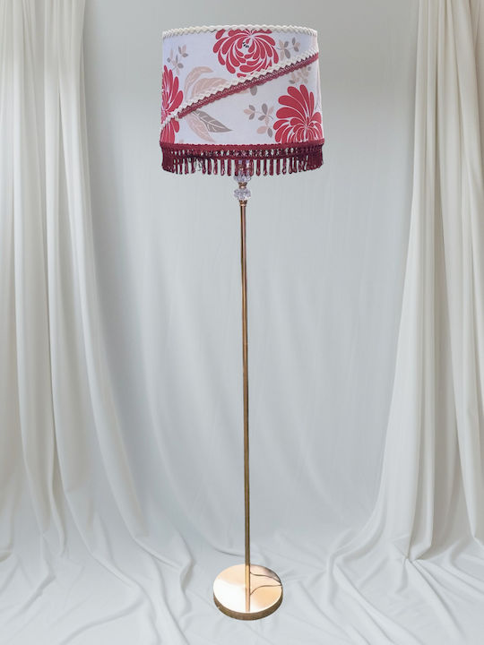 Oxygen Ruby Dalia Floor Lamp H35xL1.65m With Socket For Lamp E27