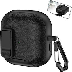 Silicone Case With Hook In Black Colour For Huawei FreeClip 2