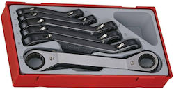 Teng Tools 6-piece Ratcheting Box Wrenches Set 116700105
