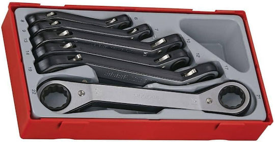Teng Tools 6-Teiliges Deutsche Polygon-Schlüssel Set 116700105
