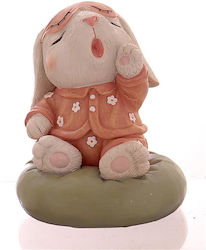 Kaninchen Dekoration Olyresin Kissen 11,5cm